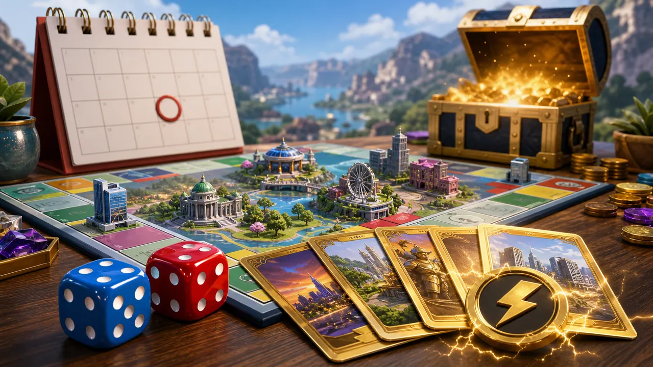 Eventos de Monopoly GO del 22 de julio de 2026: Golden Blitz Daily Events Guide Hero